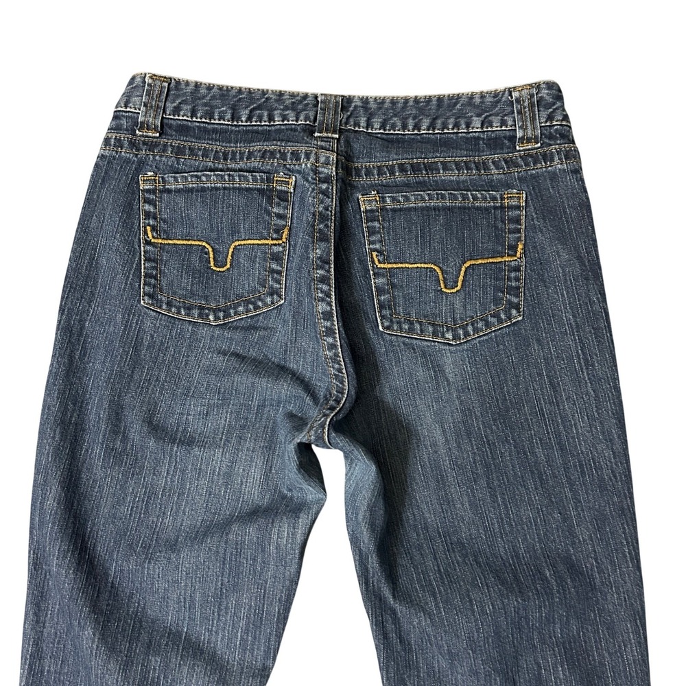 Kimes Ranch Betty Straight Jeans Womens 8/36 Blue Denim Western Cowgirl Rodeo